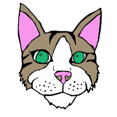 [LINEスタンプ] Tabby cat Sasaki