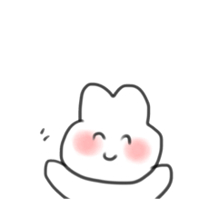 [LINEスタンプ] シュールなうさぎ集