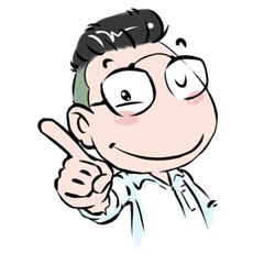 [LINEスタンプ] Mr.Huad