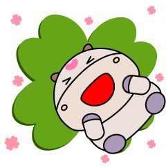 [LINEスタンプ] Pon ca and Pon girl: Awesome！