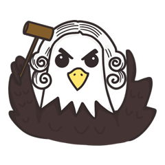 [LINEスタンプ] Legal Eagle