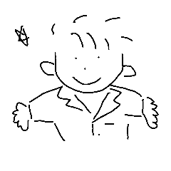 [LINEスタンプ] Kenji man