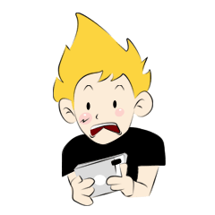 [LINEスタンプ] Gamer daily life