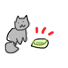 [LINEスタンプ] little cat :)