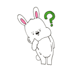 [LINEスタンプ] ウサギの可愛い日常