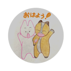 [LINEスタンプ] Battuchan  with phoo 4