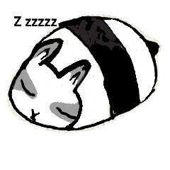 [LINEスタンプ] Zzzz rabbit