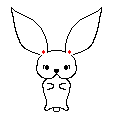 [LINEスタンプ] うさ丸子