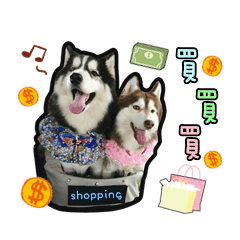 [LINEスタンプ] Lai Pai home-Husky Macaron＆Chocolate P2