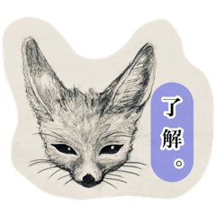 [LINEスタンプ] フェネック君