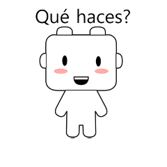 [LINEスタンプ] My friend Kana (Spanish)