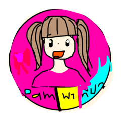 [LINEスタンプ] pam Aungpao