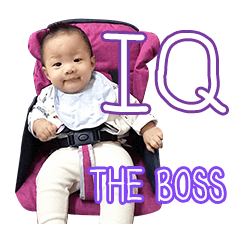 [LINEスタンプ] IQ The Boss