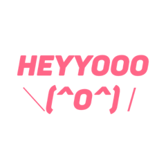 [LINEスタンプ] Heyyooo