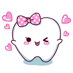 [LINEスタンプ] Smart tooth by DTH