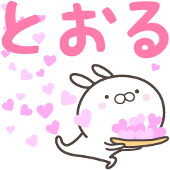 [LINEスタンプ] ☆☆とおるへ送る愛☆☆