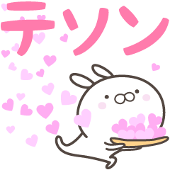 [LINEスタンプ] ☆☆テソンへ送る愛☆☆の画像（メイン）