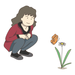 [LINEスタンプ] Dreamer girl