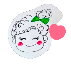 [LINEスタンプ] 手描きまあや