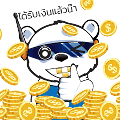 [LINEスタンプ] Blueky Man Online Shopping