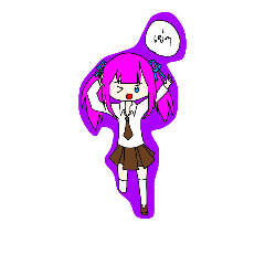 [LINEスタンプ] Kat-su-mi Speak Thai