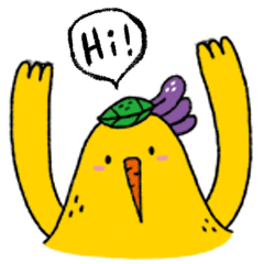 [LINEスタンプ] Just Little Pear