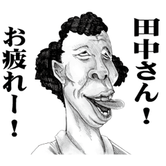 [LINEスタンプ] 【田中】に送る！変顔スタンプ