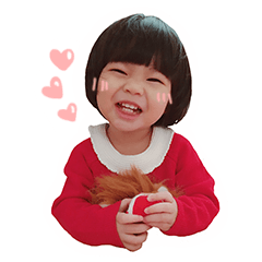 [LINEスタンプ] Cherry baby-reality show2の画像（メイン）