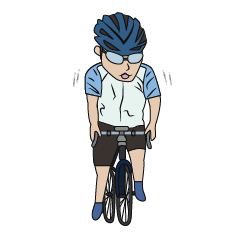 [LINEスタンプ] サイクリスト(Cyclist)