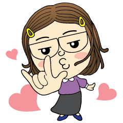 [LINEスタンプ] Crazy gal