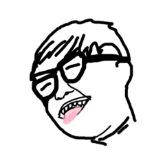 [LINEスタンプ] ヘッド あたま