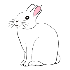 [LINEスタンプ] Rabbit Star by Hsin