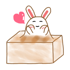 [LINEスタンプ] yummy bunny