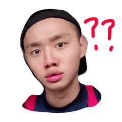 [LINEスタンプ] why I am so handsome