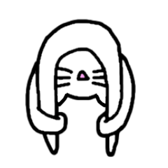 [LINEスタンプ] Cat without tail