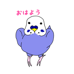 [LINEスタンプ] インコのスタンプ。