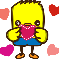 [LINEスタンプ] Chick and friend's daily: monodrama