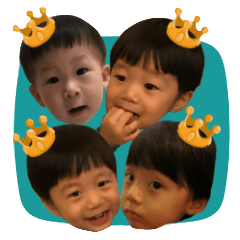 [LINEスタンプ] The Kuo Family