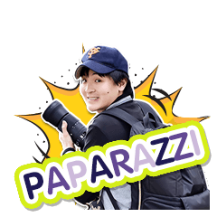 [LINEスタンプ] POAD (PAPARAZZI)