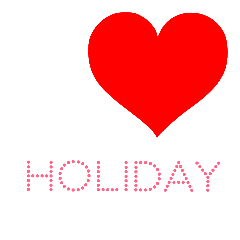 [LINEスタンプ] love holidays