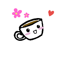 [LINEスタンプ] Cutie Coffee Time