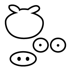 [LINEスタンプ] Fat Pig Pun Pun