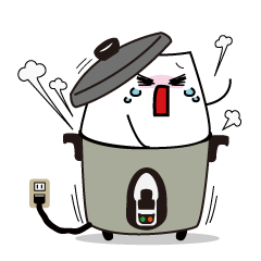 [LINEスタンプ] Once upon a time a grain of rice