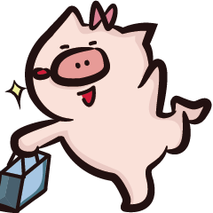 [LINEスタンプ] JudyPig