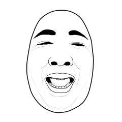 [LINEスタンプ] Silly face！ 7
