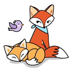 [LINEスタンプ] Hu Hu's daily life