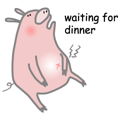 [LINEスタンプ] Little Puppet Piggy 2 (Eng.)