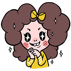 [LINEスタンプ] flower girl.