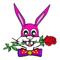 [LINEスタンプ] Joy Rabbit