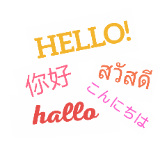 [LINEスタンプ] language^_^